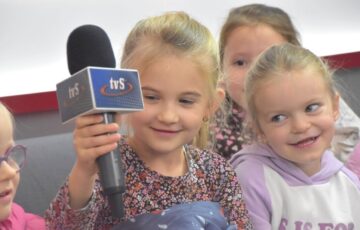 Przedszkolaki odwiedziły Telewizję Sędziszów i Kino „Jedność”